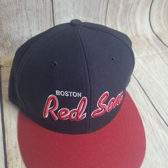 Vtg Boston Red Sox fitted cap 7 1/8 Fenway Park - Picture 2 of 6